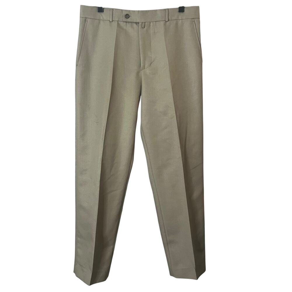 Vintage Pierre Cardin Pants Mens 32x30 Beige